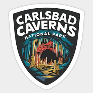 Carlsbad Caverns National Park Chihuahuan Desert Sticker